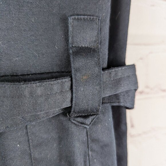 Alfani Sleeveless Black Dress w/ Silver Stud Buttons - Size 2 - Picture 8 of 9